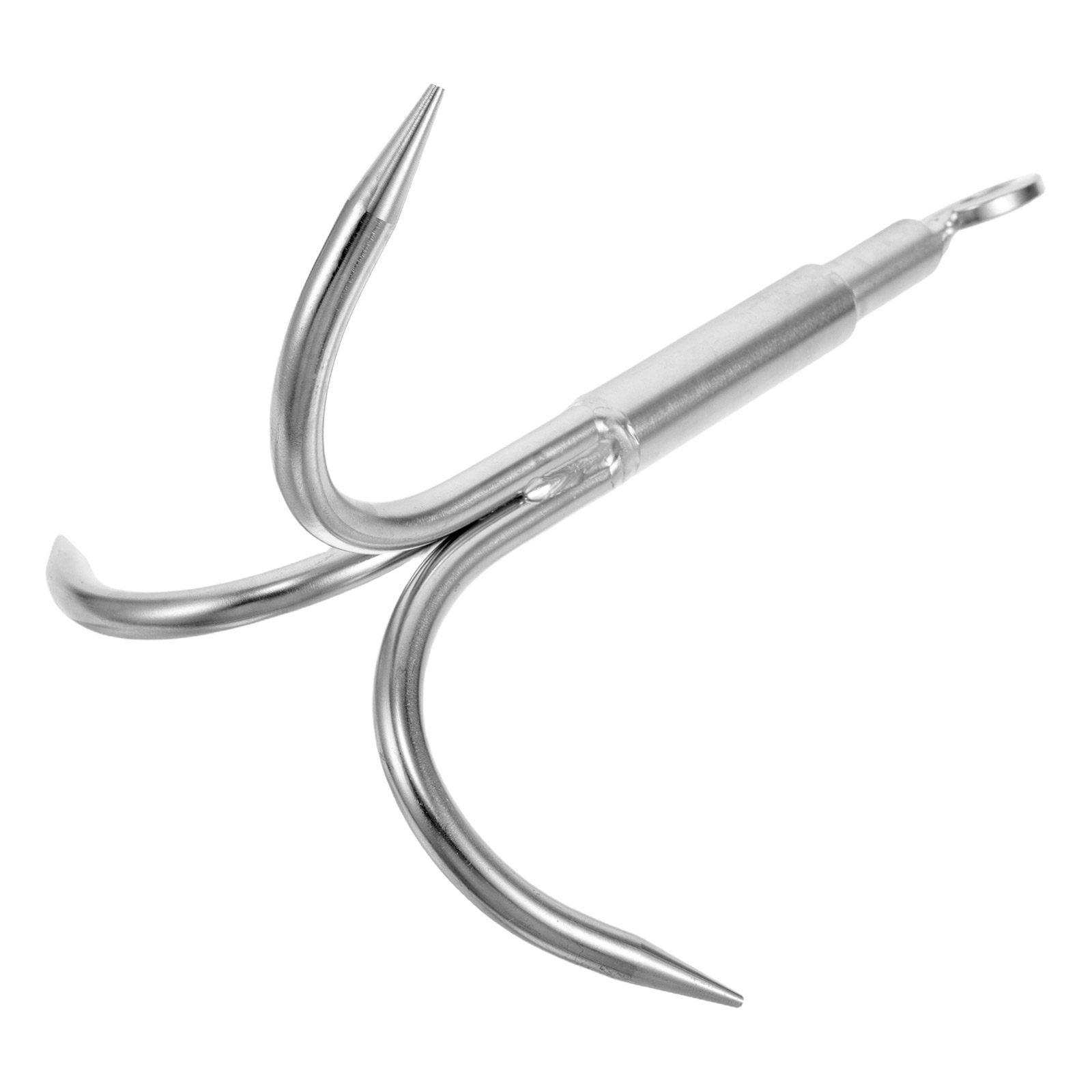 Fishing Hook Stainless Steel - Gancio per Ancoraggio Multifunzione con Artiglio