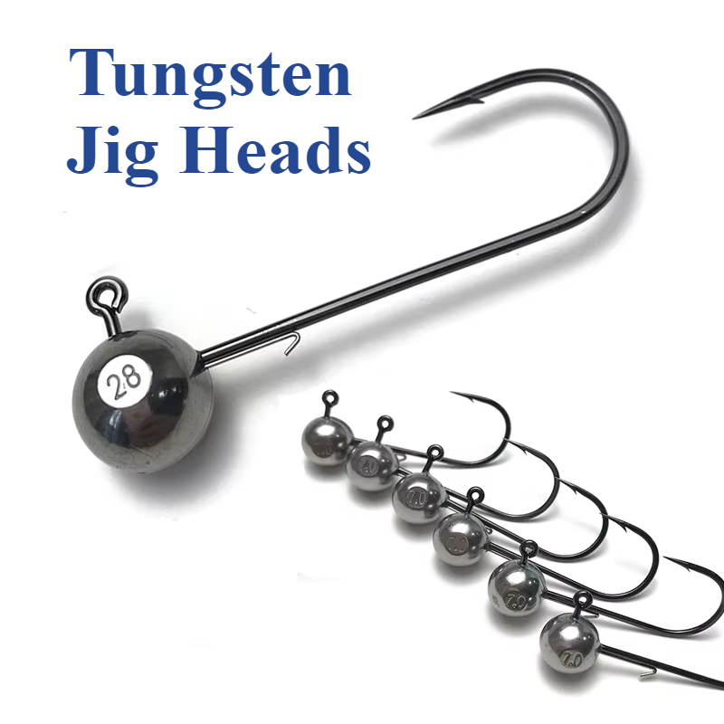 Fishing Hook Offset - 1.8g-28g 95% Manovella solida Jig testa