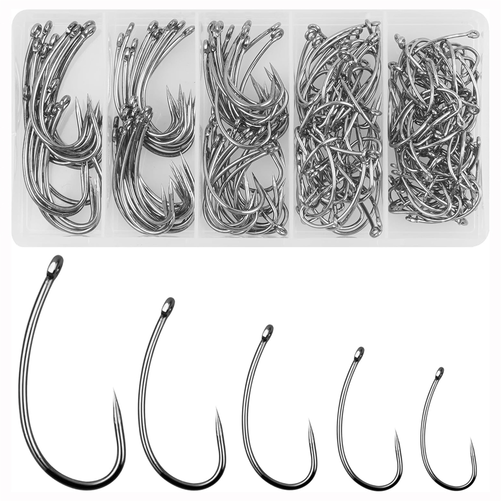 Fishing Hook Circle - 180PCS ami da pesca senza ardiglione