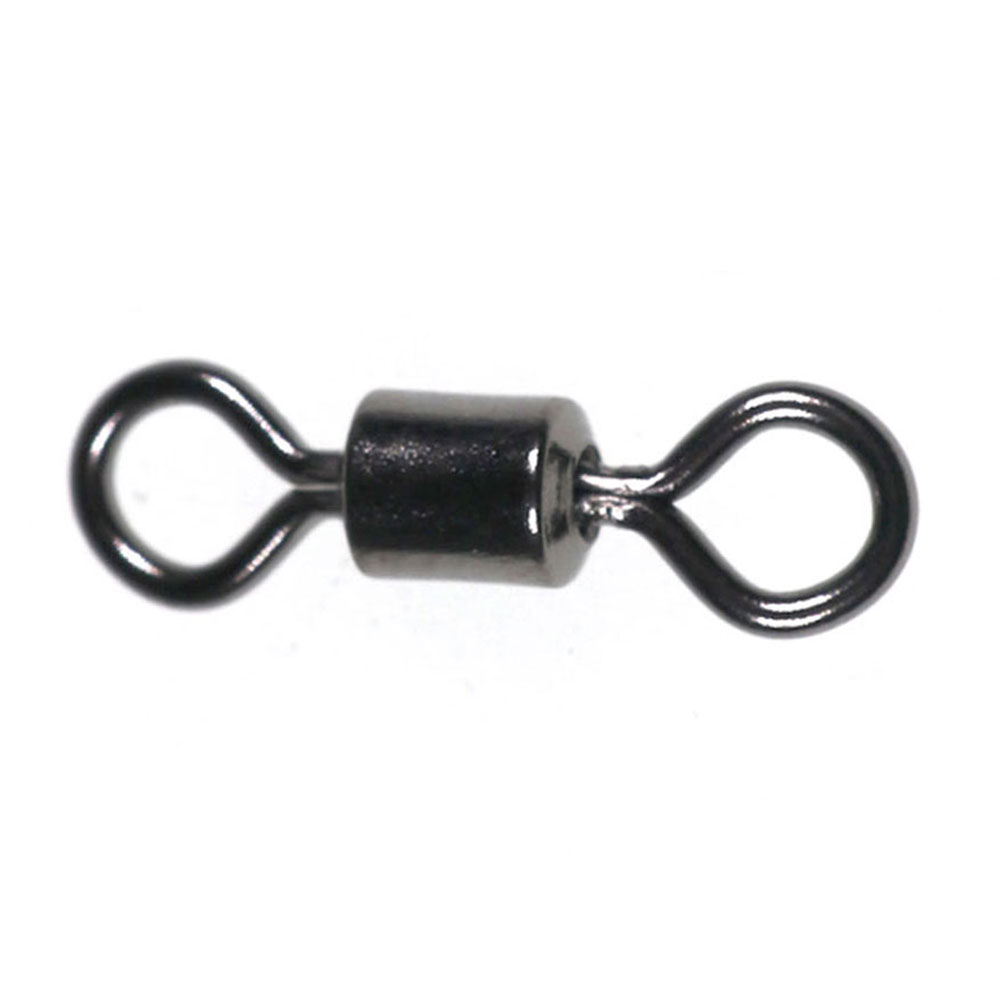 Fishing Hook Size - 100Pcs Nero 8 Forma di Rotolamento