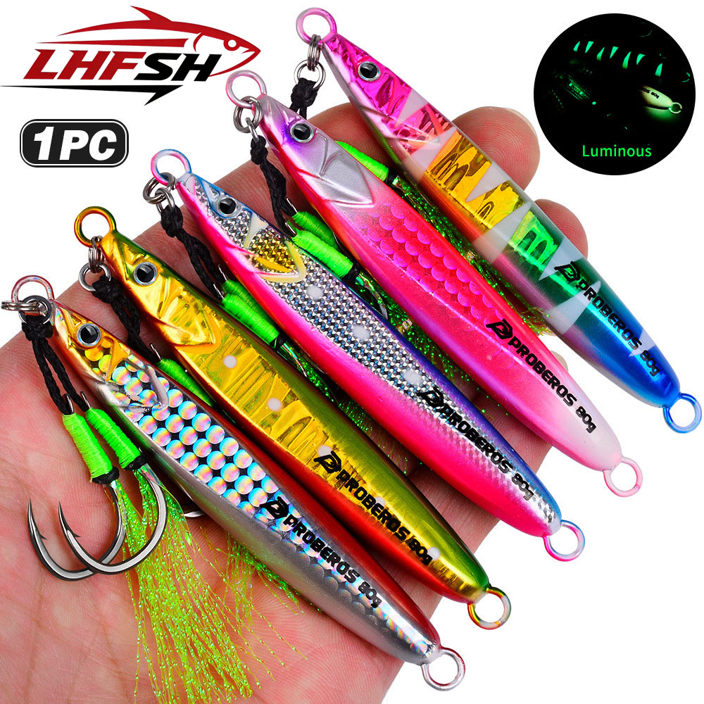 Fishing Hook Treble - LHFSH Esche Artificiali in Metallo Luminoso