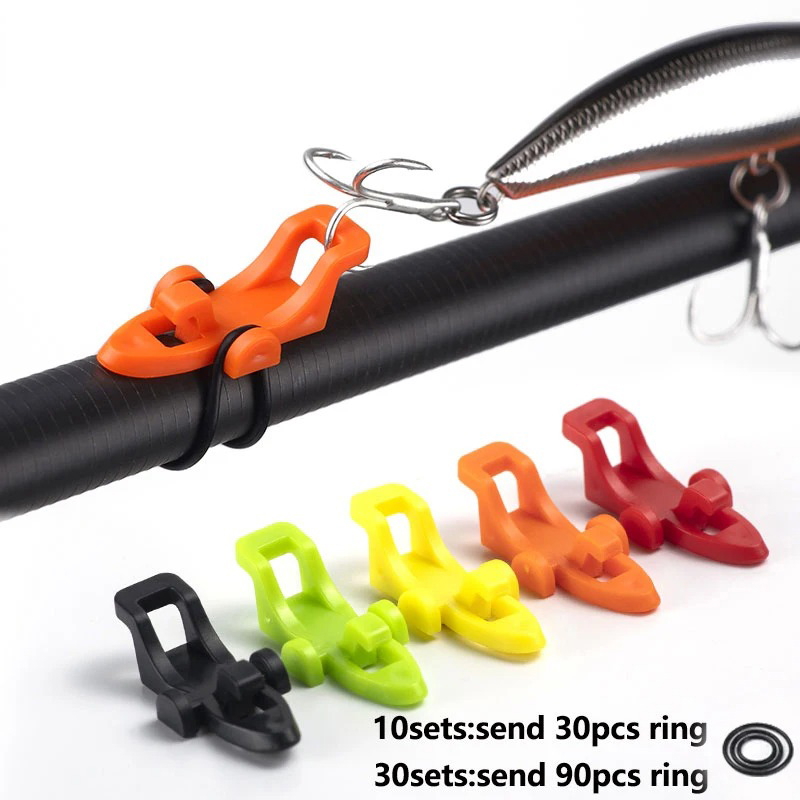 Fishing Hook Jig - 1-10 Pezzi Porta Amo da Pesca,