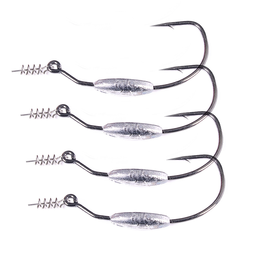 Fishing Hook Offset - Amo da pesca offset con contrappeso
