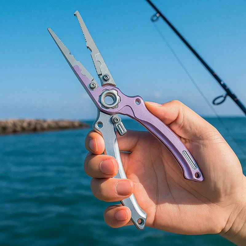 Fishing Hook Sharpener - Pinze da Pesca con Affilatore Diamantato,