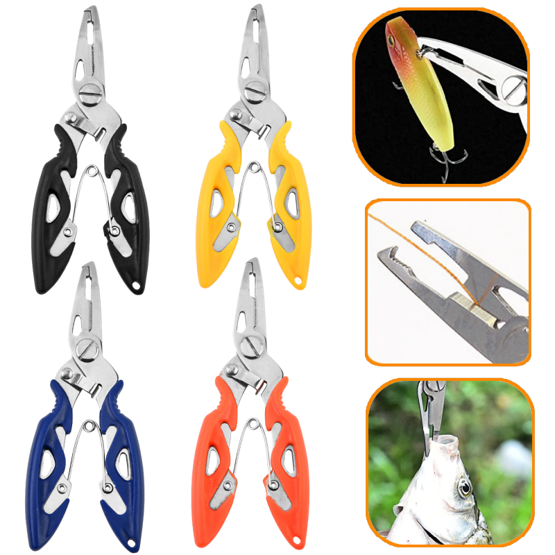Fishing Hook Remover - Pinze da Pesca Portatili in Acciaio