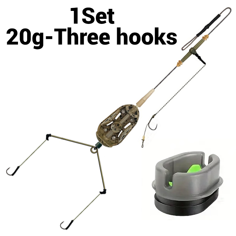Fishing Hook Assortment - Fermagli per capelli alla carpa pre-anneggiati