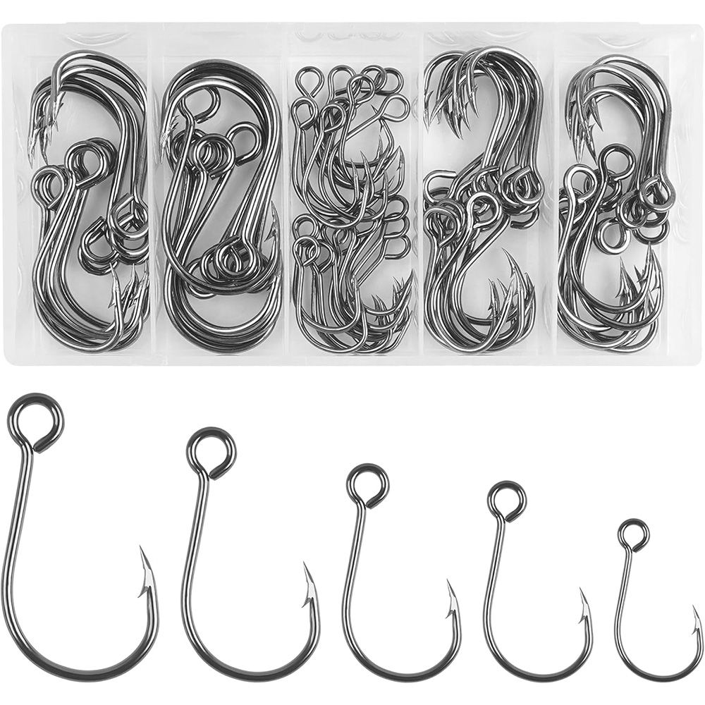 Fishing Hook Circle - 70 pezzi da pesca in linea