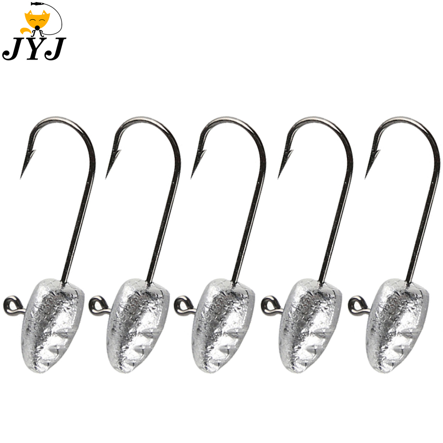 Fishing Hook Offset - Ganci jig con testa ovale esposta