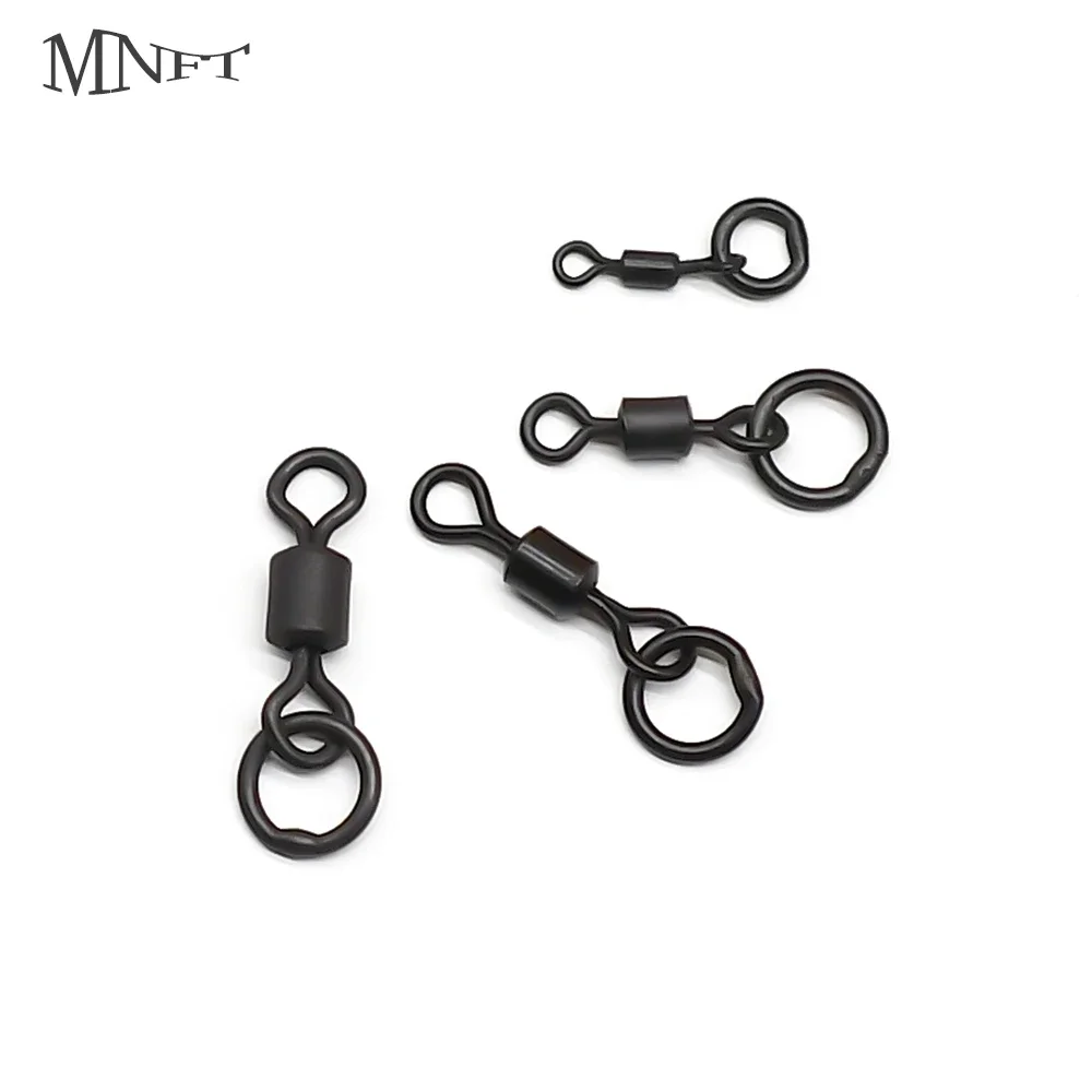 Fishing Hook Size - MNFT 50PCS Micro Flexi Gancio Girevole