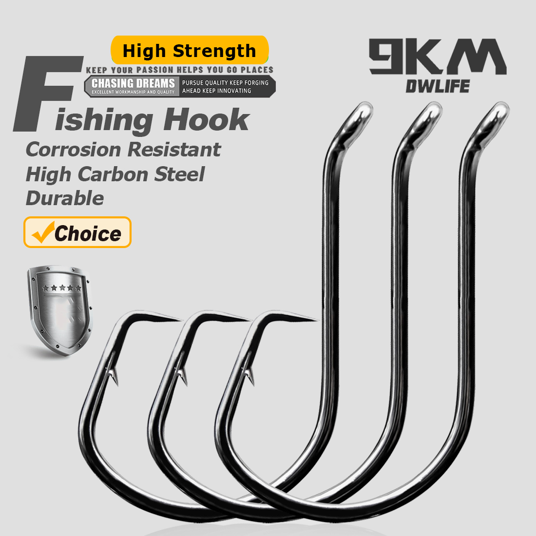 Fishing Hook Offset - 9KM Cerchio Ami Da Pesca 25