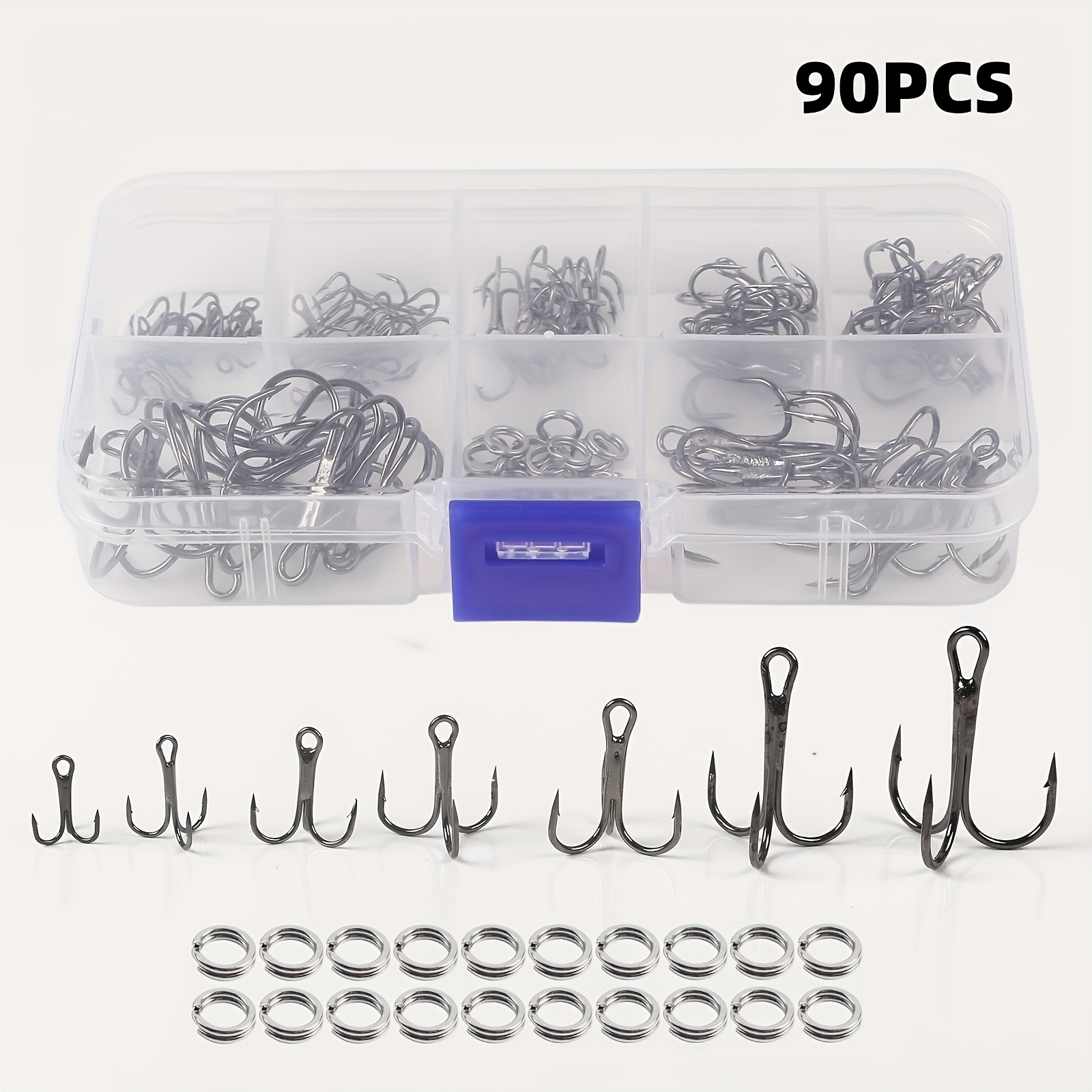Fishing Hook Circle - Set da 90 pezzi: Kit di