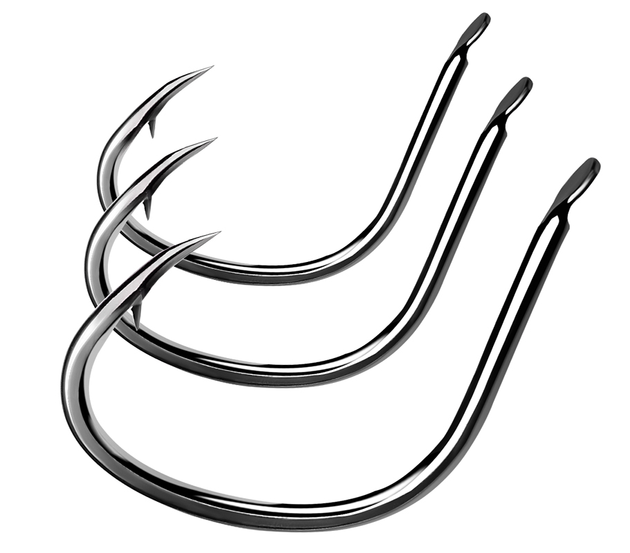 Fishing Hook Offset - PROBEROS 50 pezzi 1/0 # -4/0