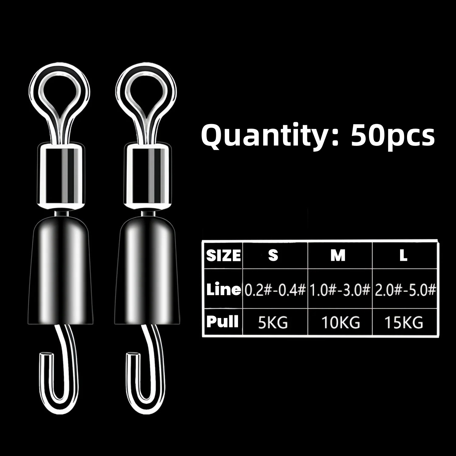 50 Pezzi Girelle a Sgancio Rap - Fishing Hook Jig recensione e prezzo