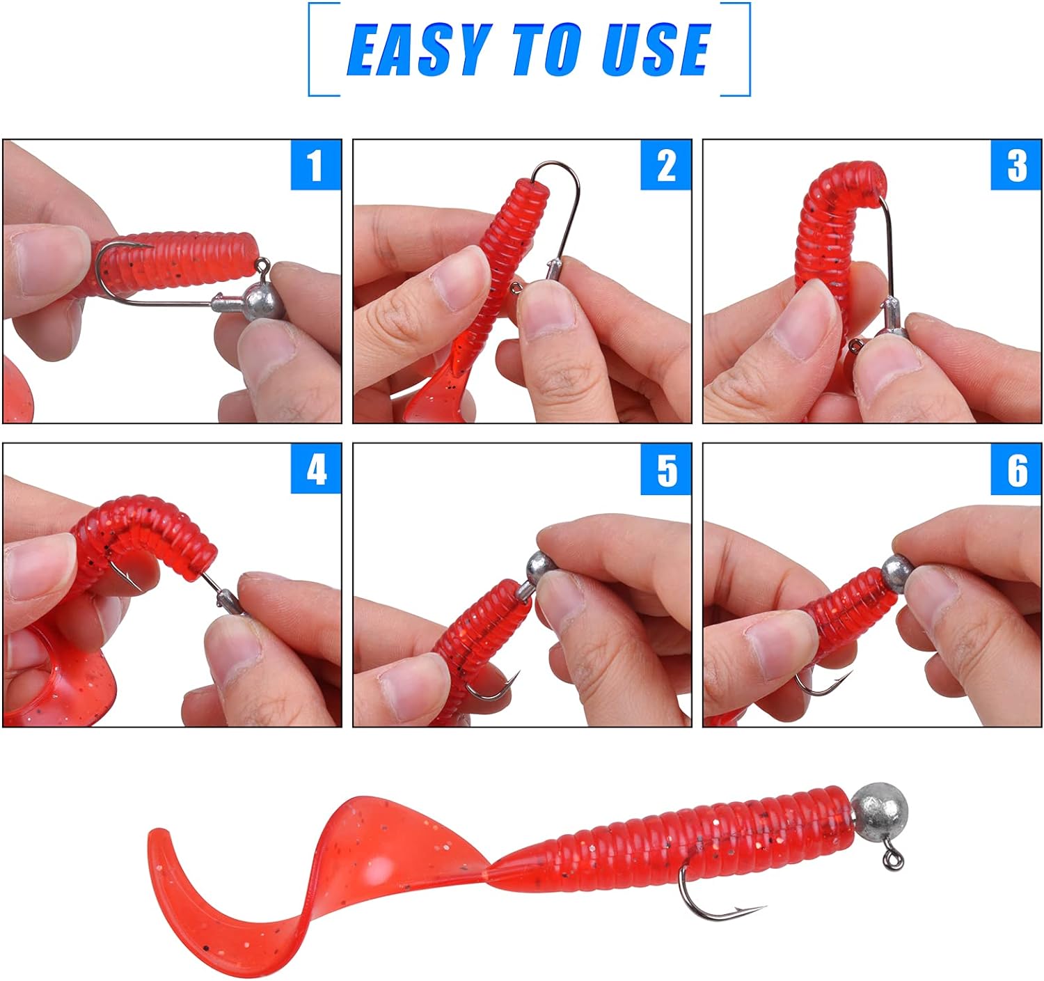 1.8g-28g 95% Manovella solida  - Fishing Hook Offset recensione e prezzo