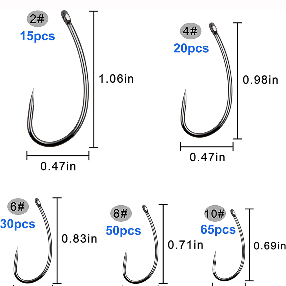 180PCS ami da pesca senza ardi - Fishing Hook Circle recensione e prezzo