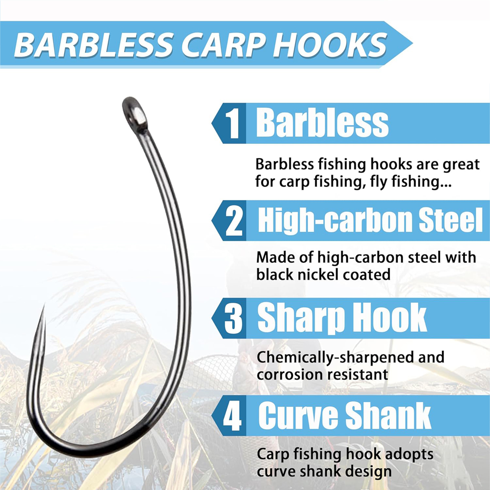 180PCS ami da pesca senza ardi - Fishing Hook Circle recensione e prezzo