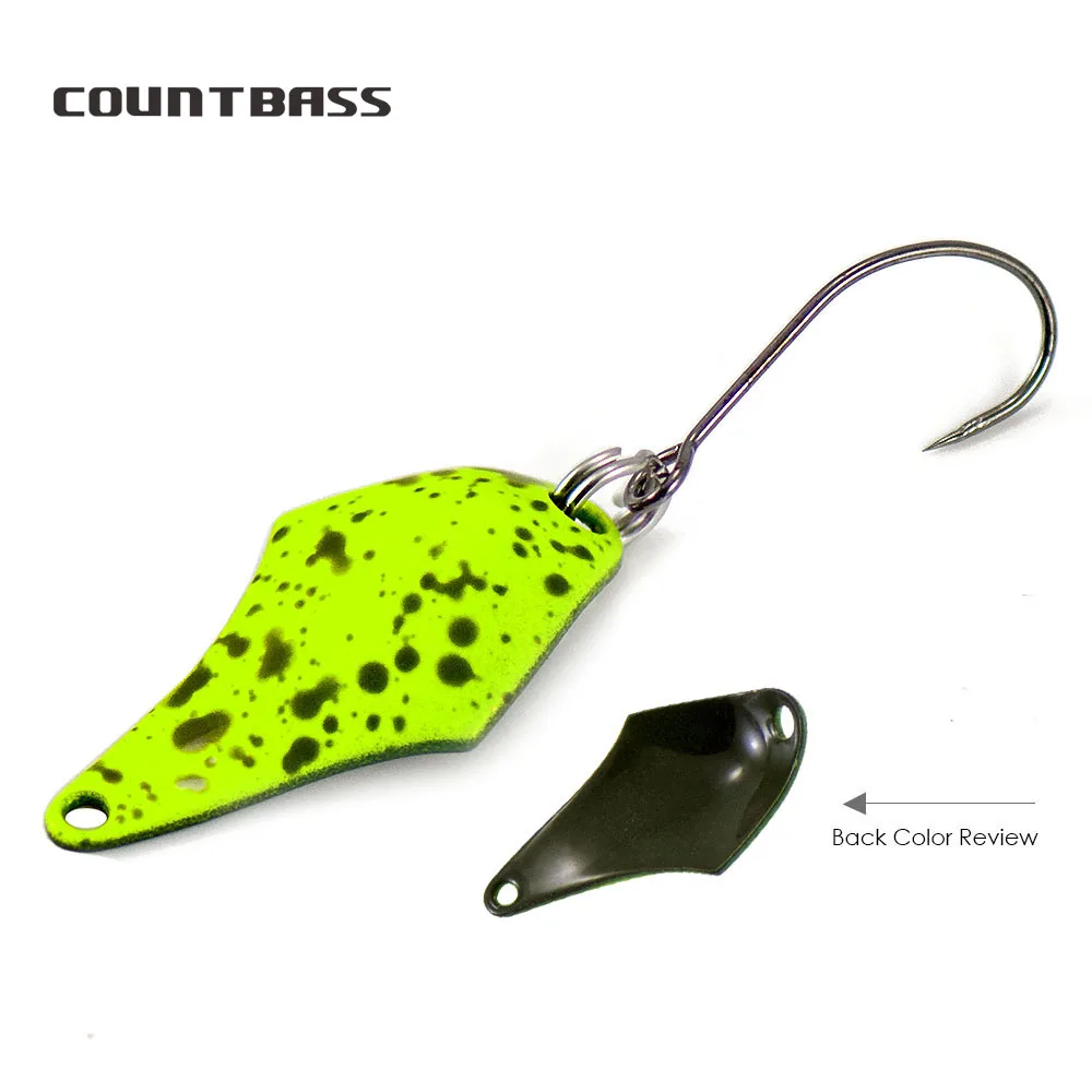 COUNTBASS 5/64oz 2g Cucchiaio  - Fishing Hook Barbless recensione e prezzo