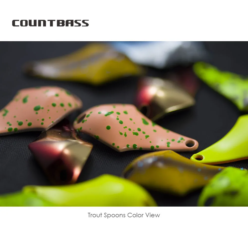 COUNTBASS 5/64oz 2g Cucchiaio  - Fishing Hook Barbless recensione e prezzo