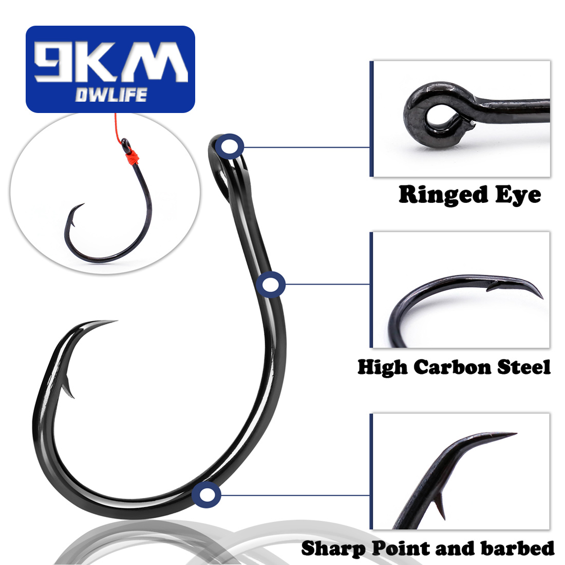 Ami da pesca a cerchio a gola  - Fishing Hook Circle recensione e prezzo