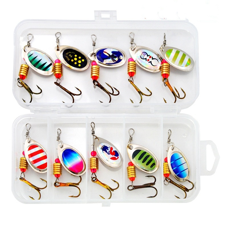 Cucchiai rotanti per esche da  - Fishing Hook Treble recensione e prezzo