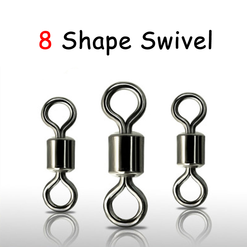 100Pcs Nero 8 Forma di Rotolam - Fishing Hook Size recensione e prezzo