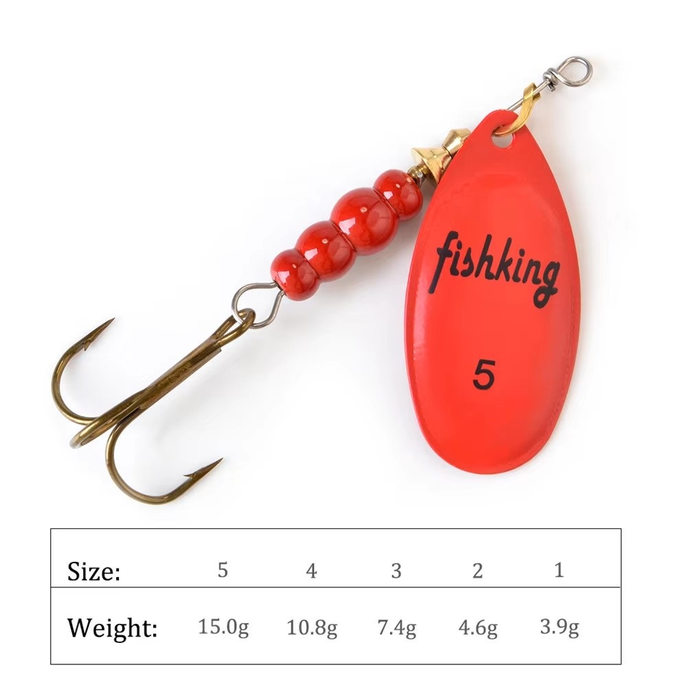 NGB Spinner Bait 3.9g 4.6g 7.4 - Fishing Hook Treble recensione e prezzo