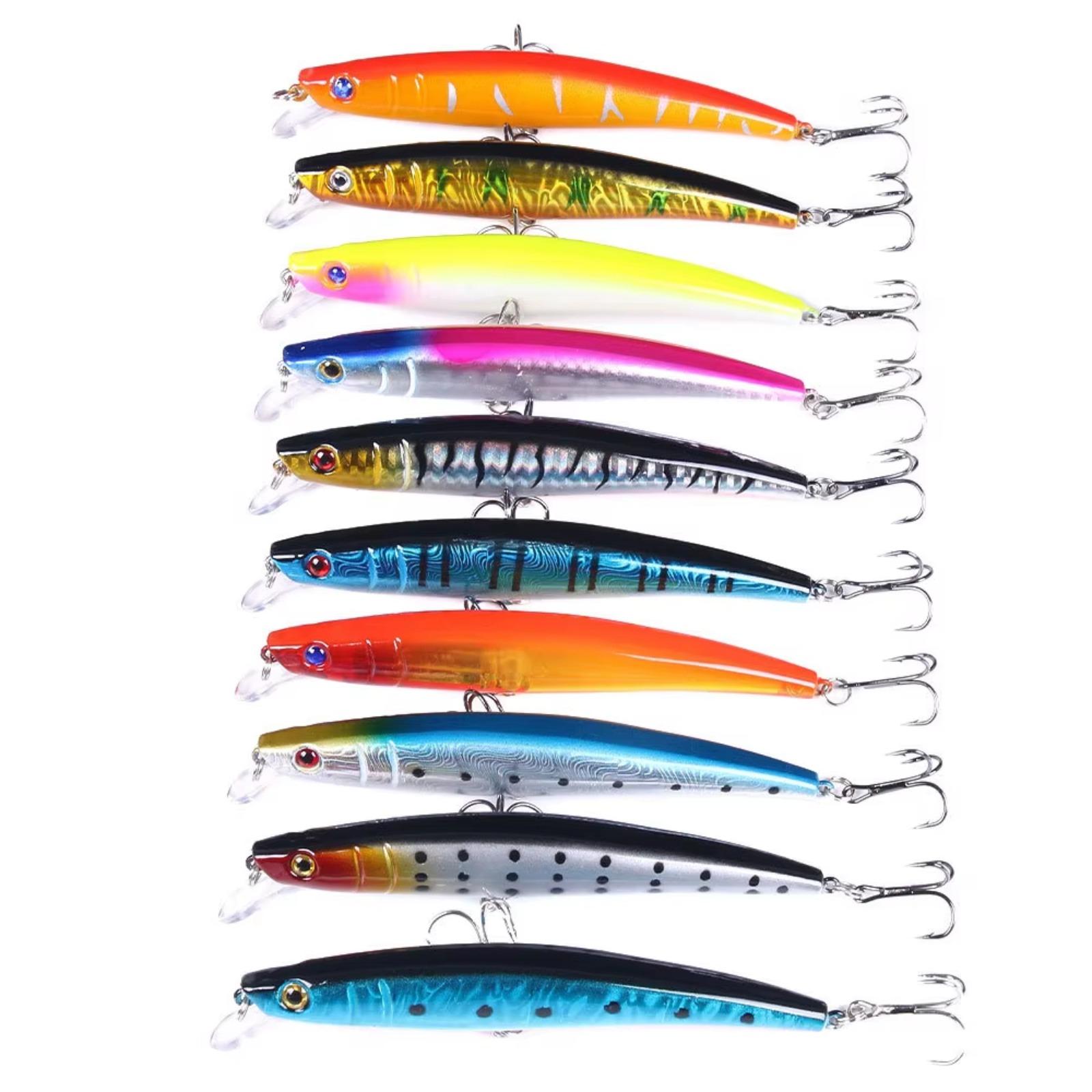 Esca Artificiale Minnow 110mm  - Fishing Hook Treble recensione e prezzo