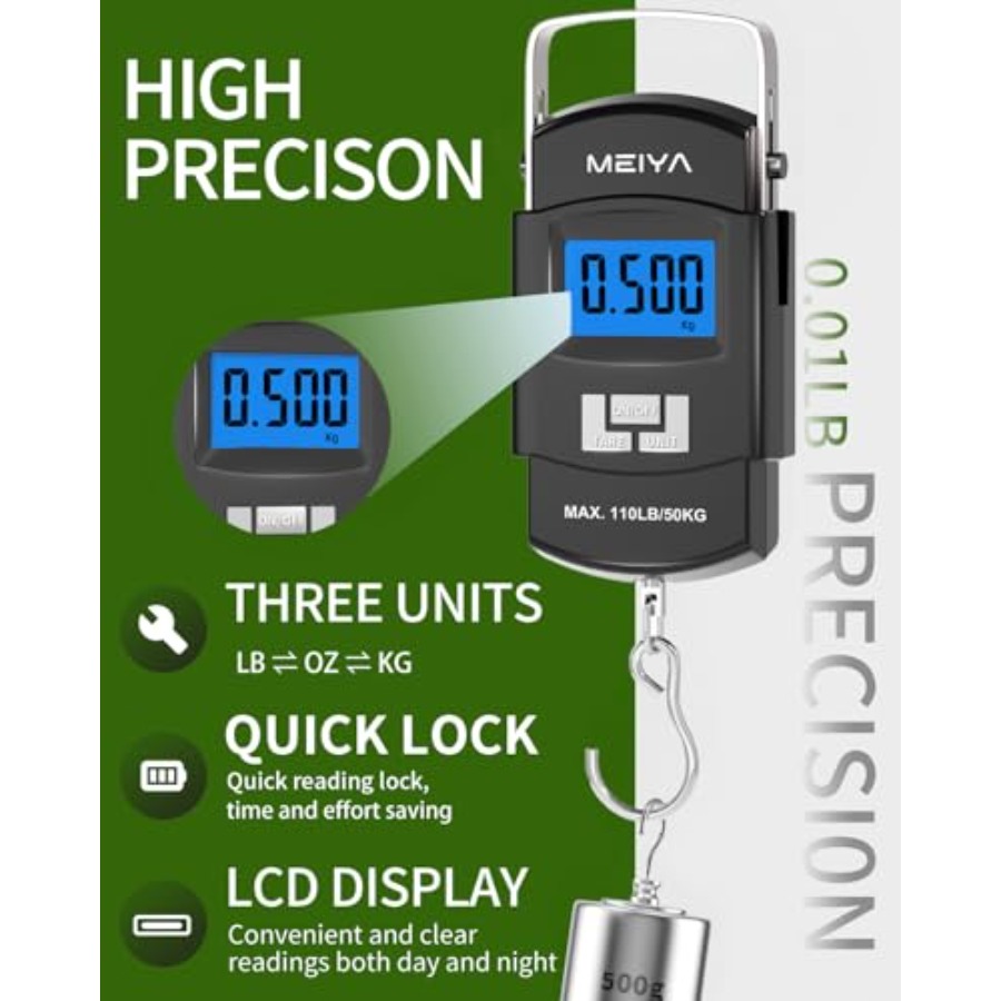 Bilancia digitale per pesca Fi - Fishing Hook Stainless Steel recensione e prezzo