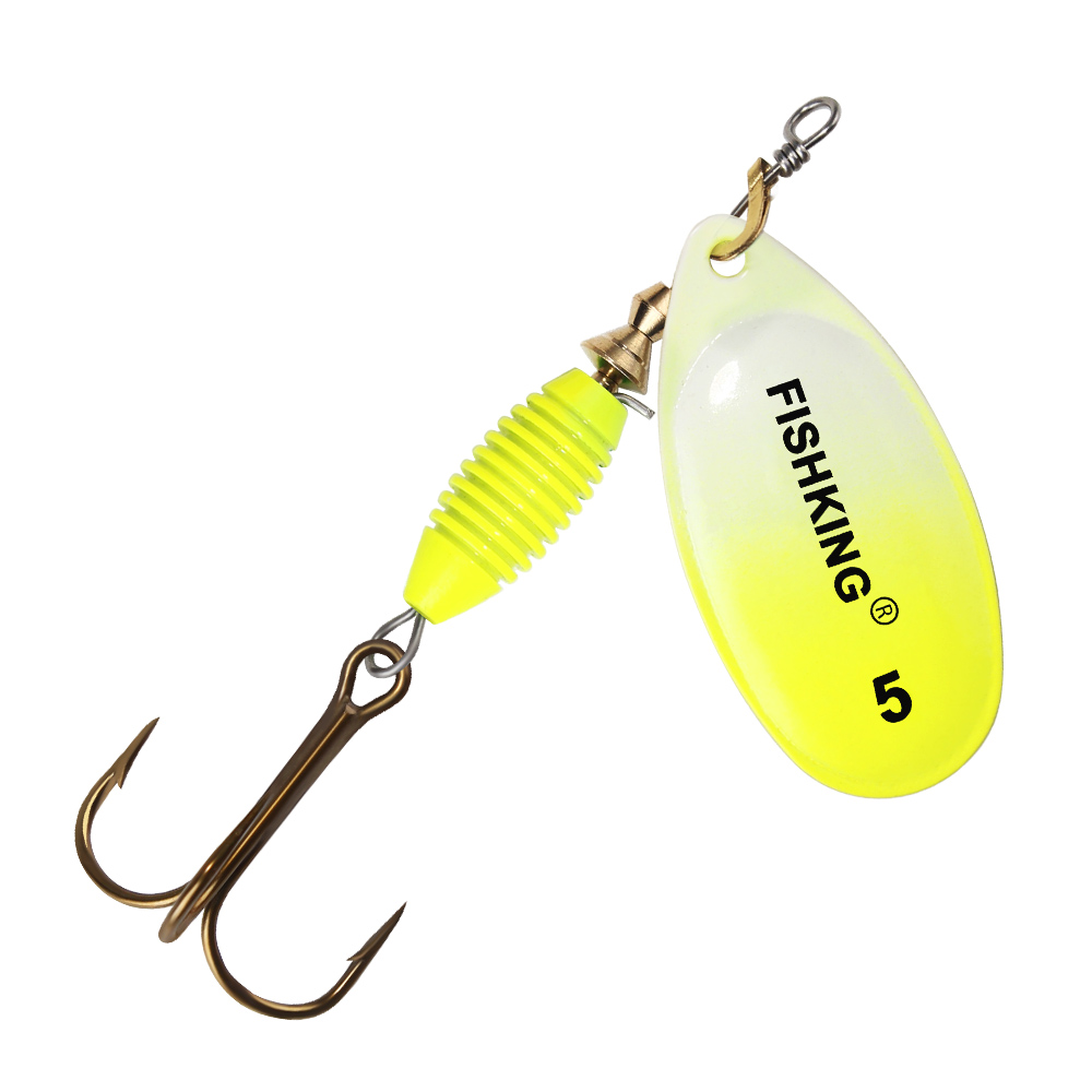 Esca da pesca in metallo 4g 4. - Fishing Hook Treble recensione e prezzo