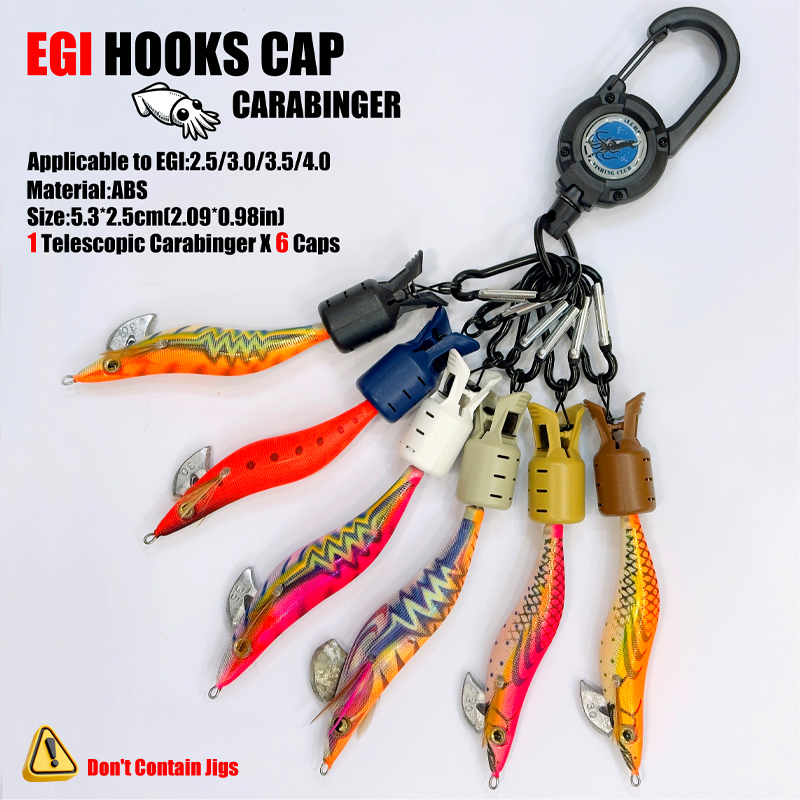 Calamari Jig Hook Caps e Mosch - Fishing Hook Jig recensione e prezzo