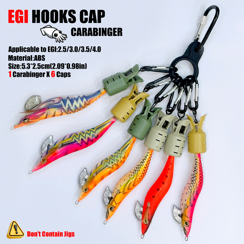 Calamari Jig Hook Caps e Mosch - Fishing Hook Jig recensione e prezzo