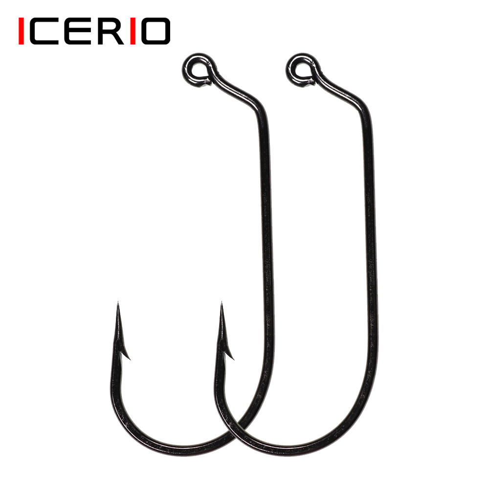 ICERIO 20 pezzi ganci per jig  - Fishing Hook Size recensione e prezzo