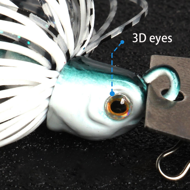 1pc12g Gomma Jig Head Weedless - Fishing Hook Weedless recensione e prezzo