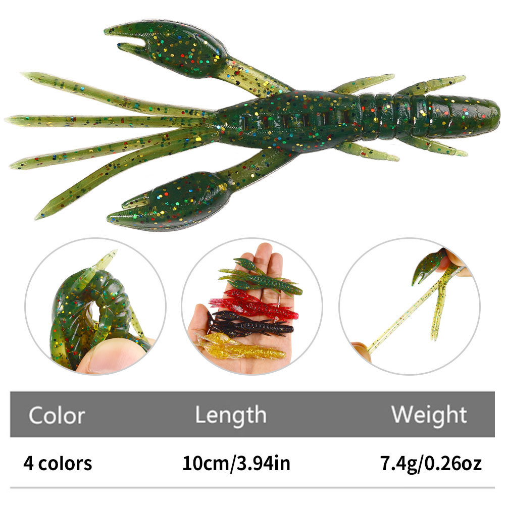 Esca da pesca realistica galle - Fishing Hook Weedless recensione e prezzo