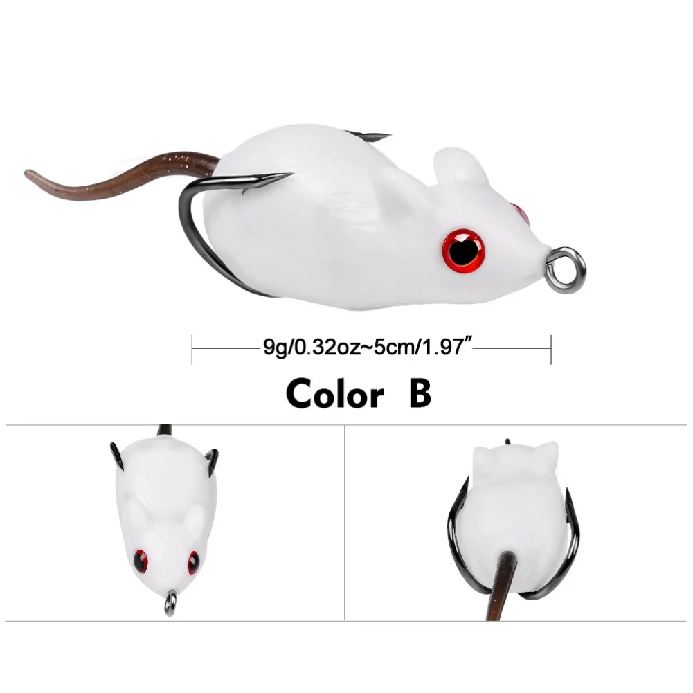 Esca morbida per la pesca di a - Fishing Hook Weedless recensione e prezzo