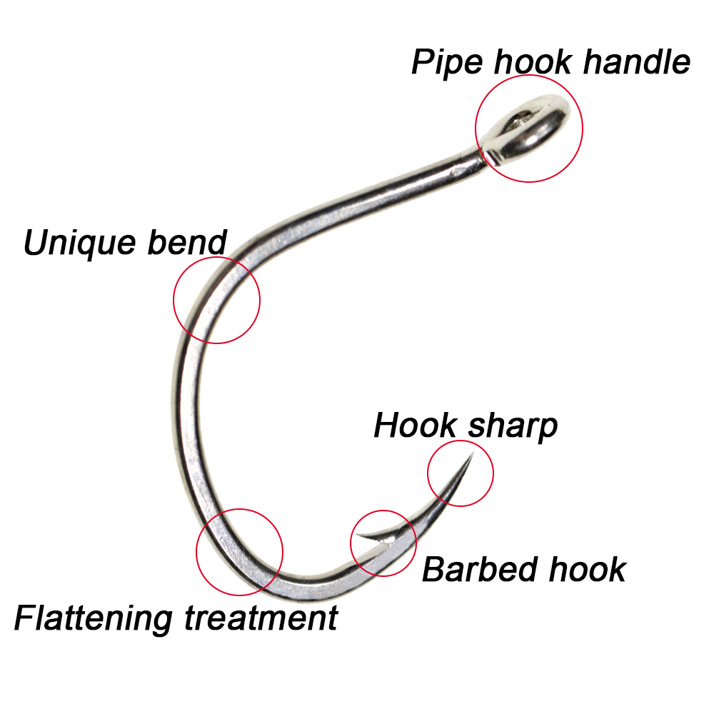 ICERIO 10PCS Rivestimento in s - Fishing Hook Offset recensione e prezzo