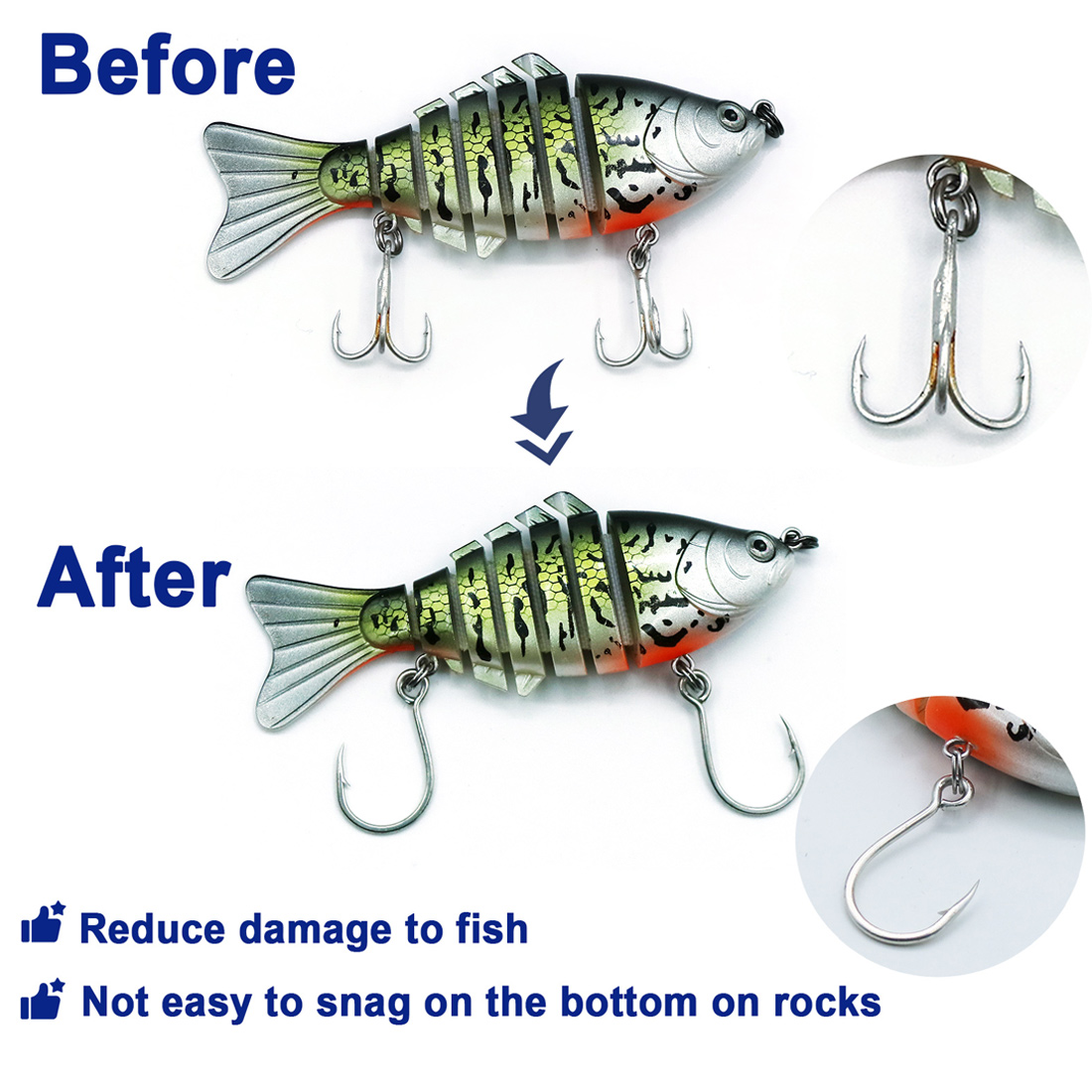 9KM Ami da pesca 25 pezzi Jig  - Fishing Hook Offset recensione e prezzo