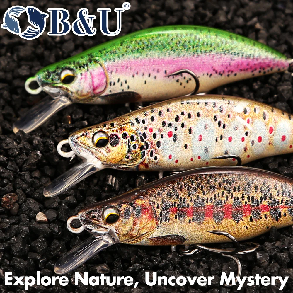 B&U Modello di Trota Esca Dura - Fishing Hook Treble recensione e prezzo