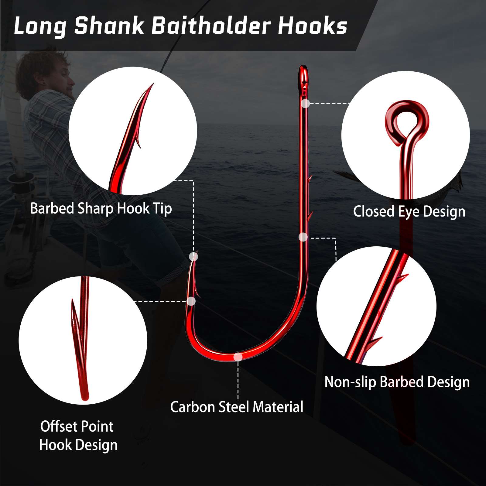 Ami da pesca Baitholder da 9 k - Fishing Hook Circle recensione e prezzo