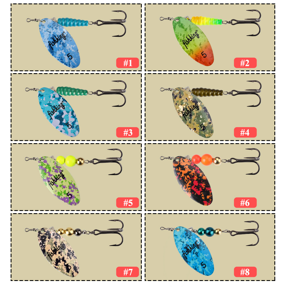 NGB Spinner Esca Richiamo di P - Fishing Hook Treble recensione e prezzo