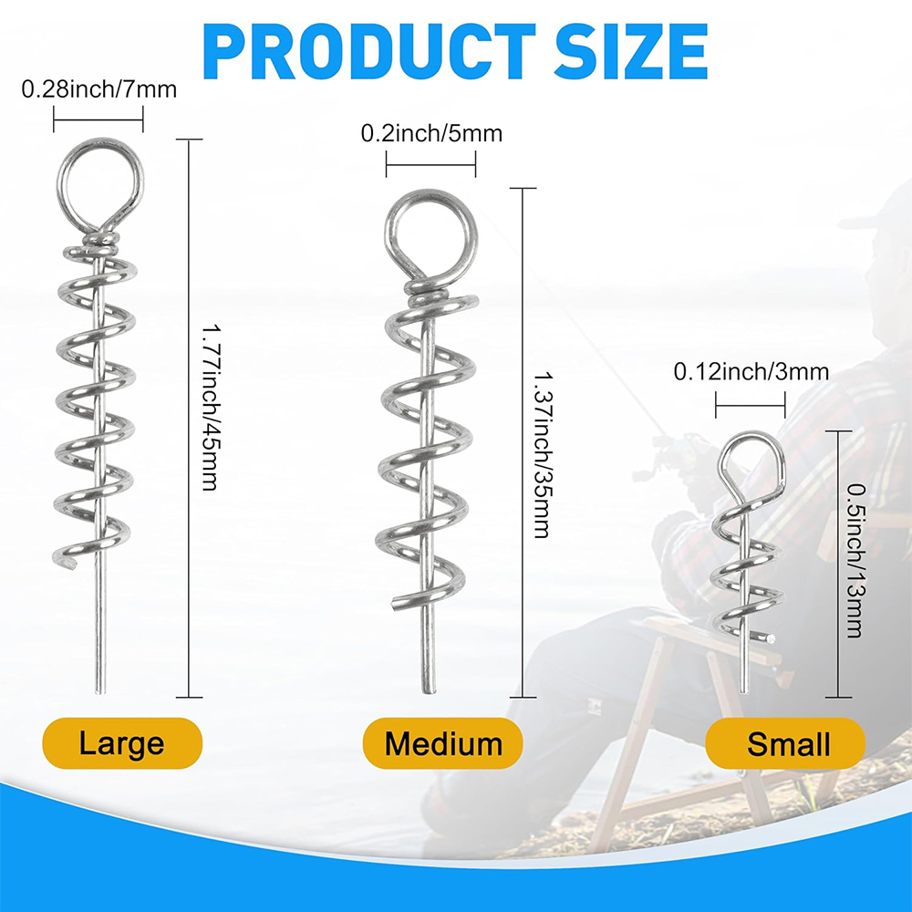 50 pz Primavera Twist Lock Pes - Fishing Hook Stainless Steel recensione e prezzo