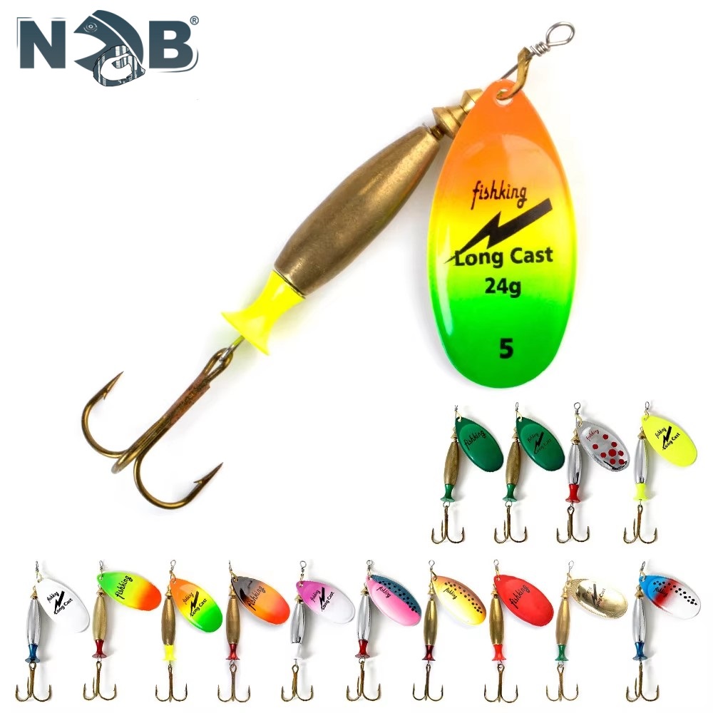NGB Long Cast Spinner Esca Ric - Fishing Hook Treble recensione e prezzo