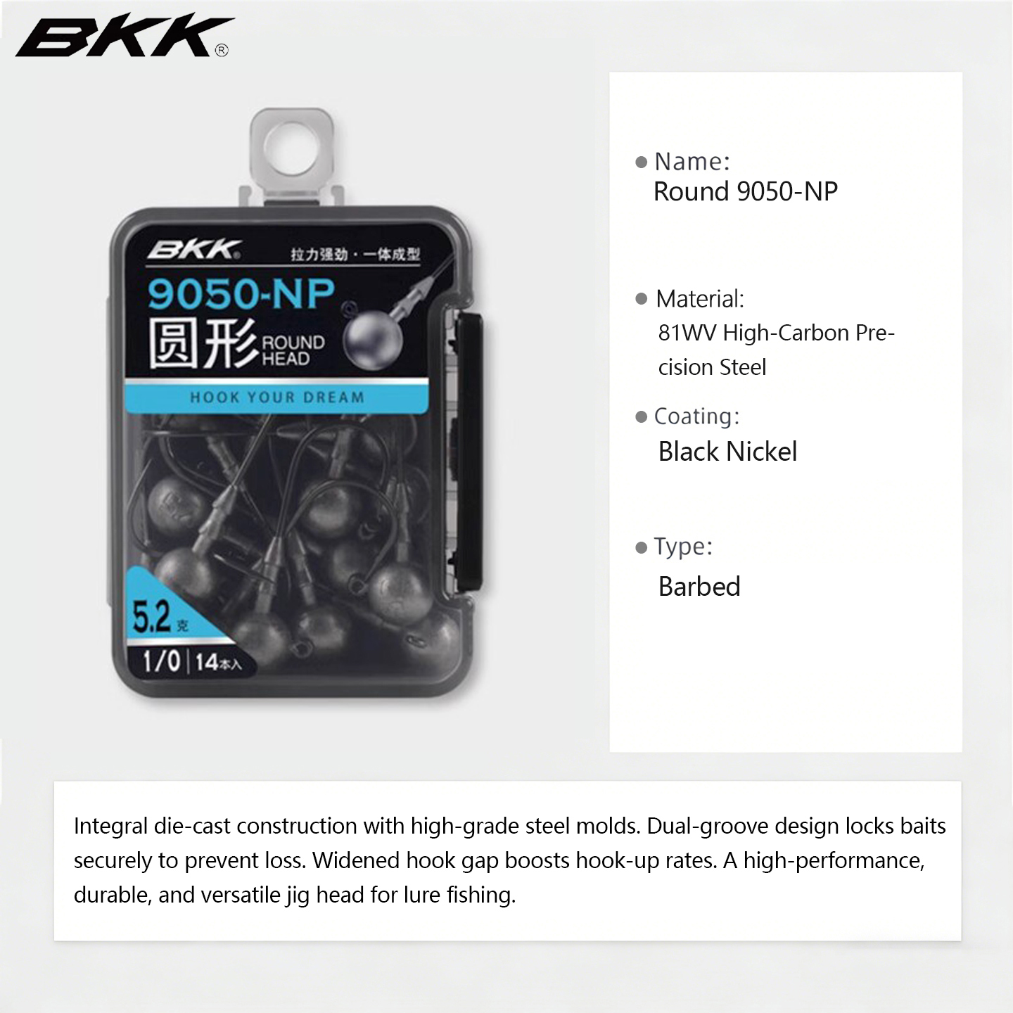 Ami da pesca BKK 9050-NP con t - Fishing Hook Weedless recensione e prezzo