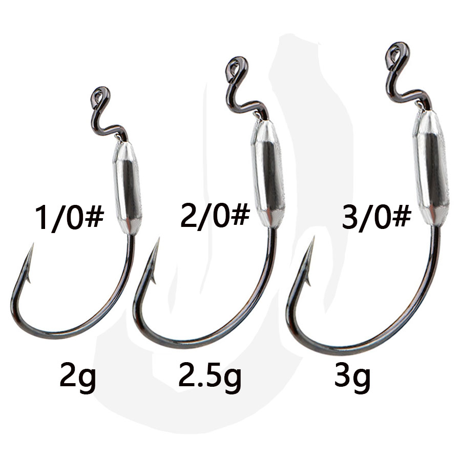 5 pz 1/0 #2/0 #3/0 # amo da pe - Fishing Hook Offset recensione e prezzo