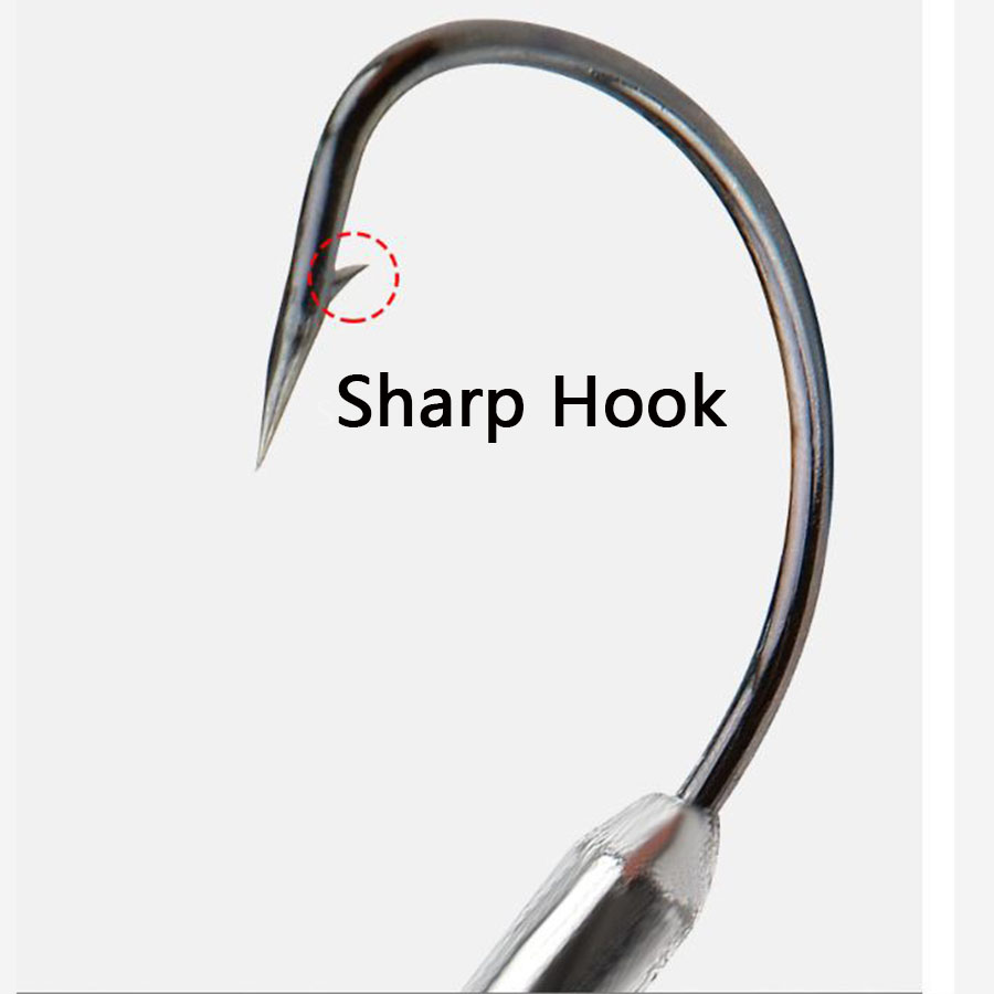 5 pz 1/0 #2/0 #3/0 # amo da pe - Fishing Hook Offset recensione e prezzo