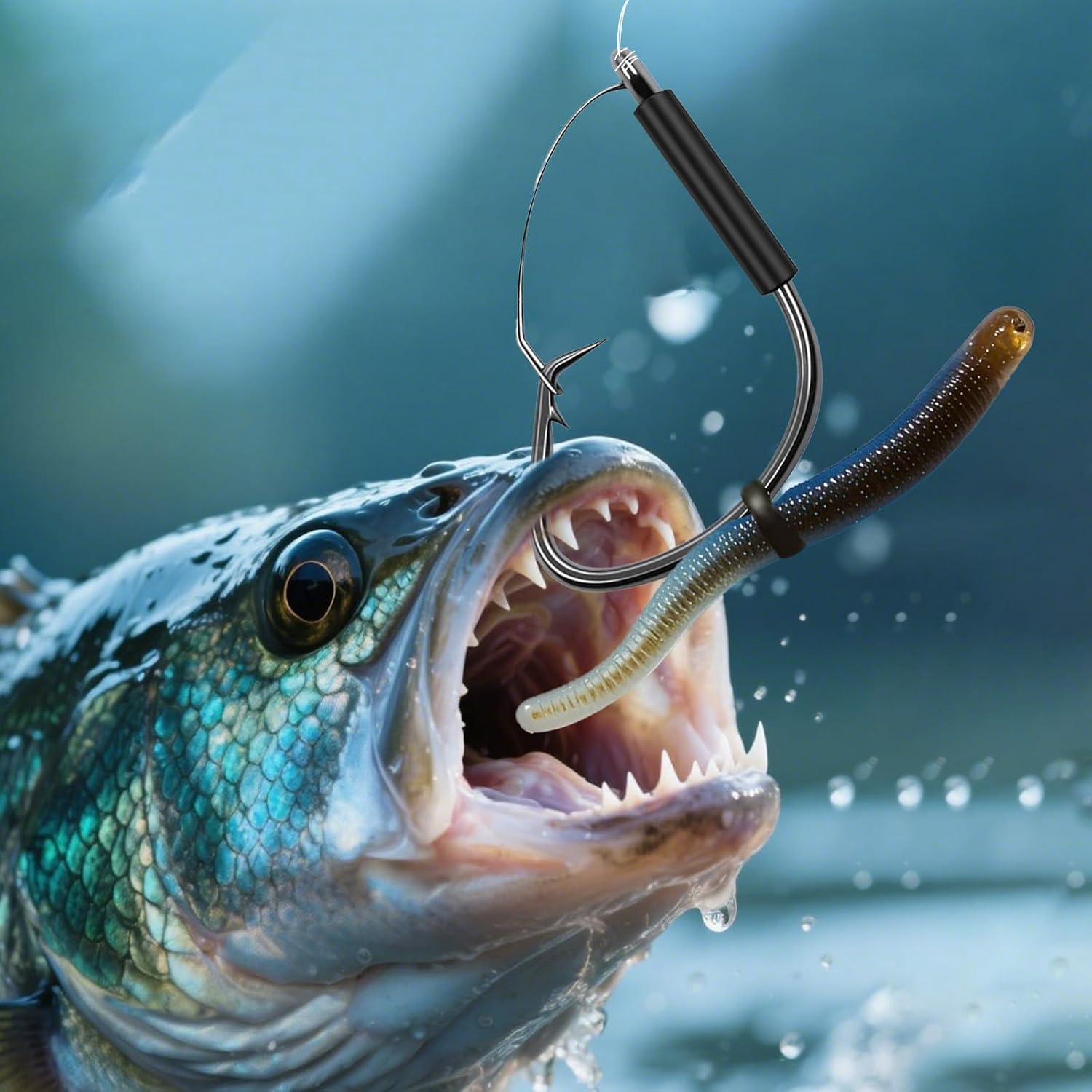 FishTrip Weedless Wacky Rig Ga - Fishing Hook Weedless recensione e prezzo