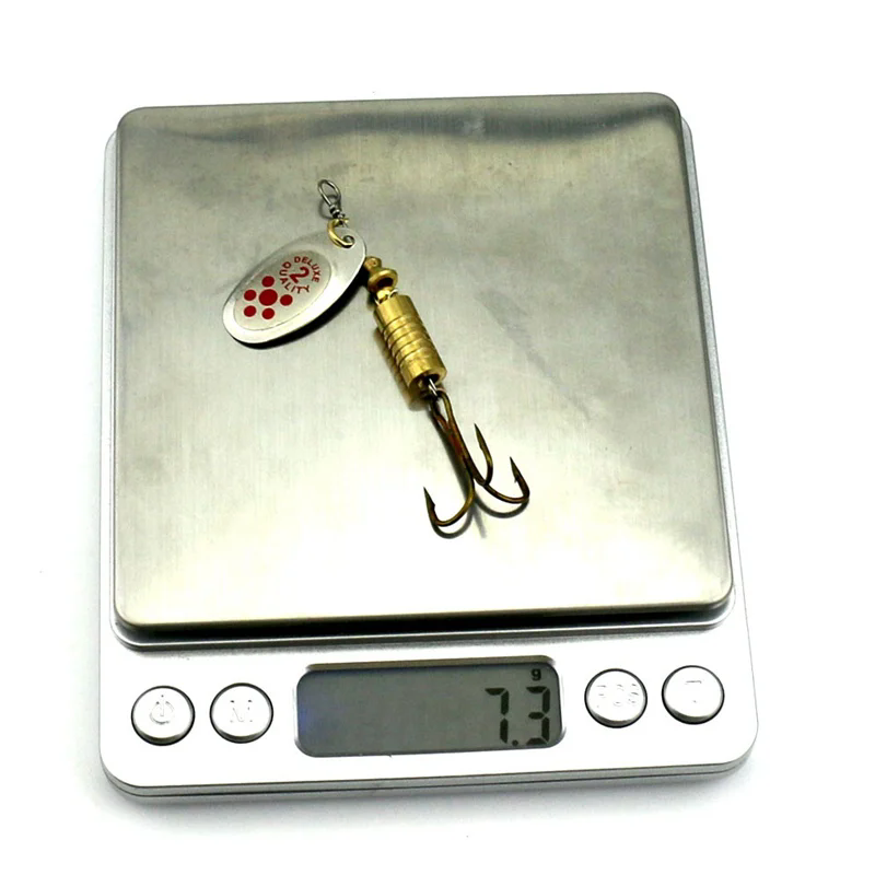 1PCS Placcatura in metallo Spi - Fishing Hook Treble recensione e prezzo