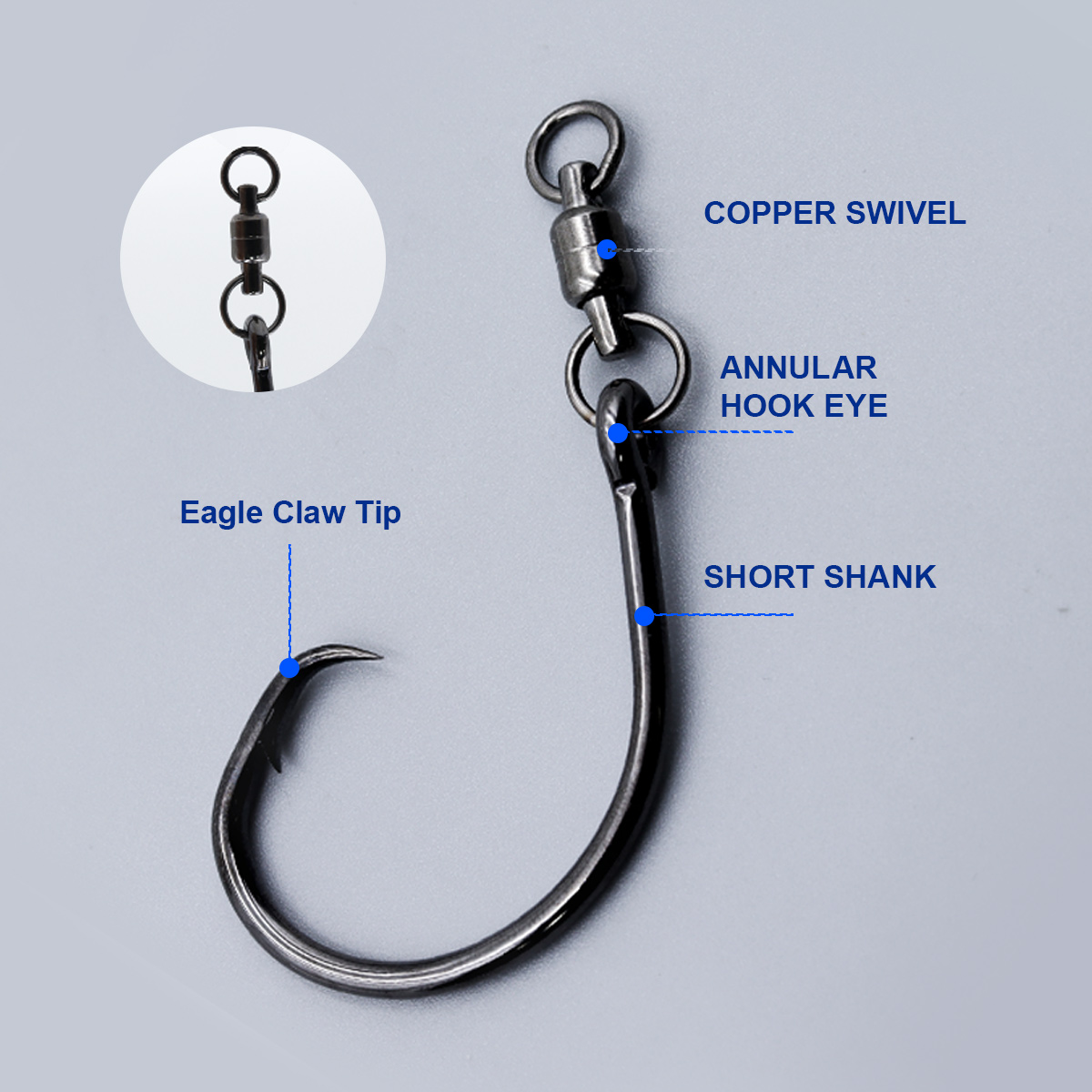 ZYZHE 3/6/9 pezzi Ganci Circol - Fishing Hook Circle recensione e prezzo