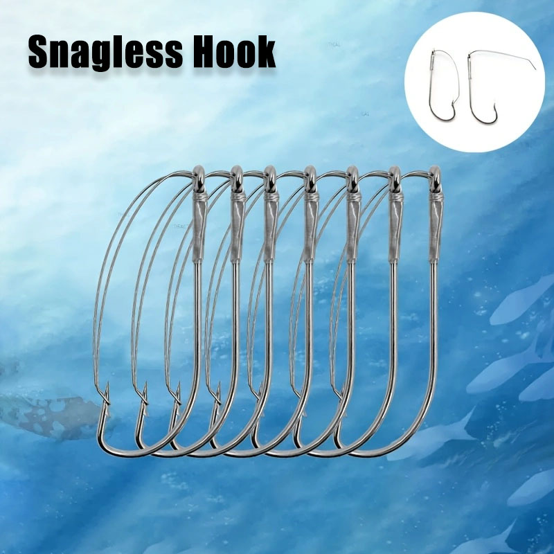 20/40 pezzi ganci a vite senza - Fishing Hook Offset recensione e prezzo