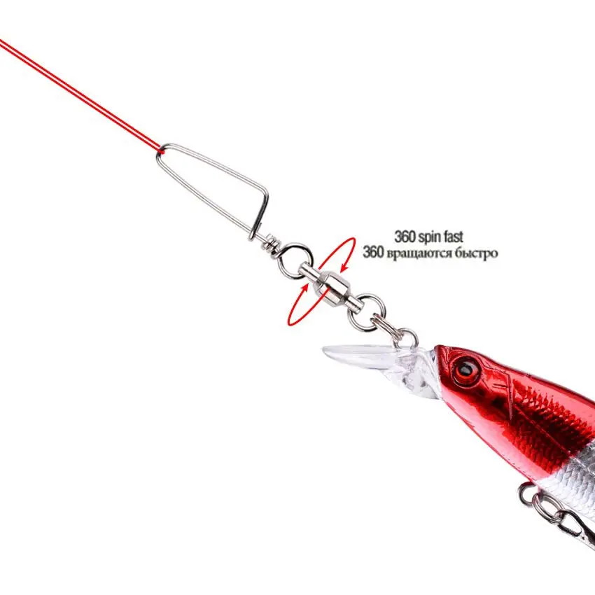 Girevole con cuscinetto a sfer - Fishing Hook Stainless Steel recensione e prezzo